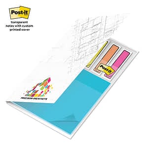 Post-it® Transparent Notes with Custom Printed Cover