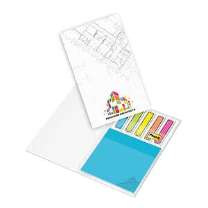 Post-it® Transparent Notes with Custom Printed Cover