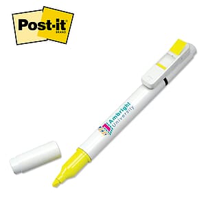 Post-it&reg; Custom Printed Flag+ Pen and Highlighter Combo