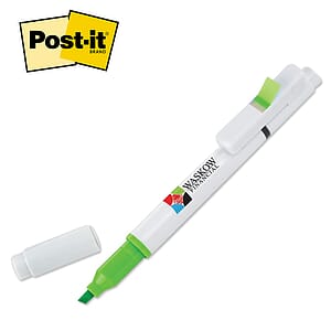 Post-it&reg; Custom Printed Flag+ Pen and Highlighter Combo