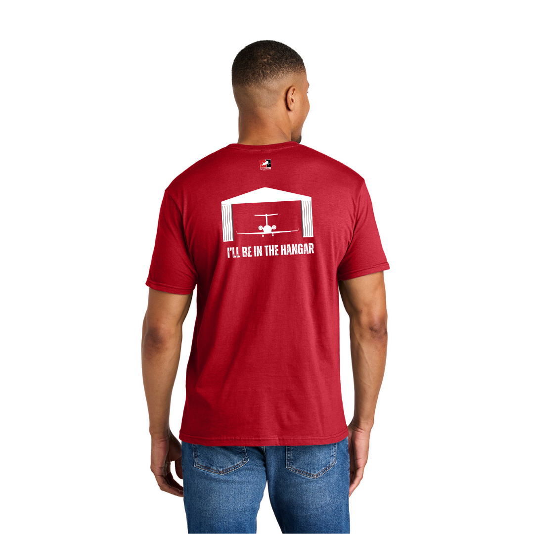 "I'll Be in the Hangar" - Gildan Softstyle T-Shirt