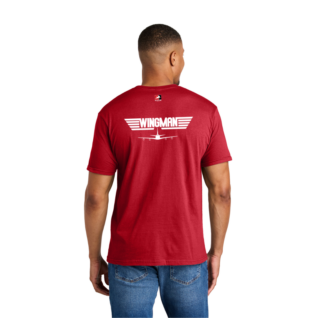 "Wingman" (back) - Gildan Softstyle T-Shirt