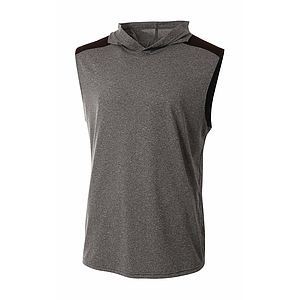 A4 Tourney Sleeveless Hooded Tee