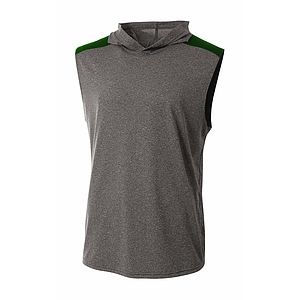 A4 Tourney Sleeveless Hooded Tee