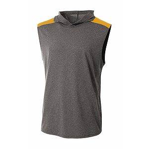 A4 Tourney Sleeveless Hooded Tee