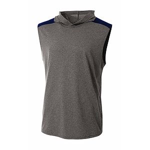 A4 Tourney Sleeveless Hooded Tee