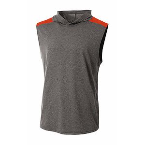 A4 Tourney Sleeveless Hooded Tee
