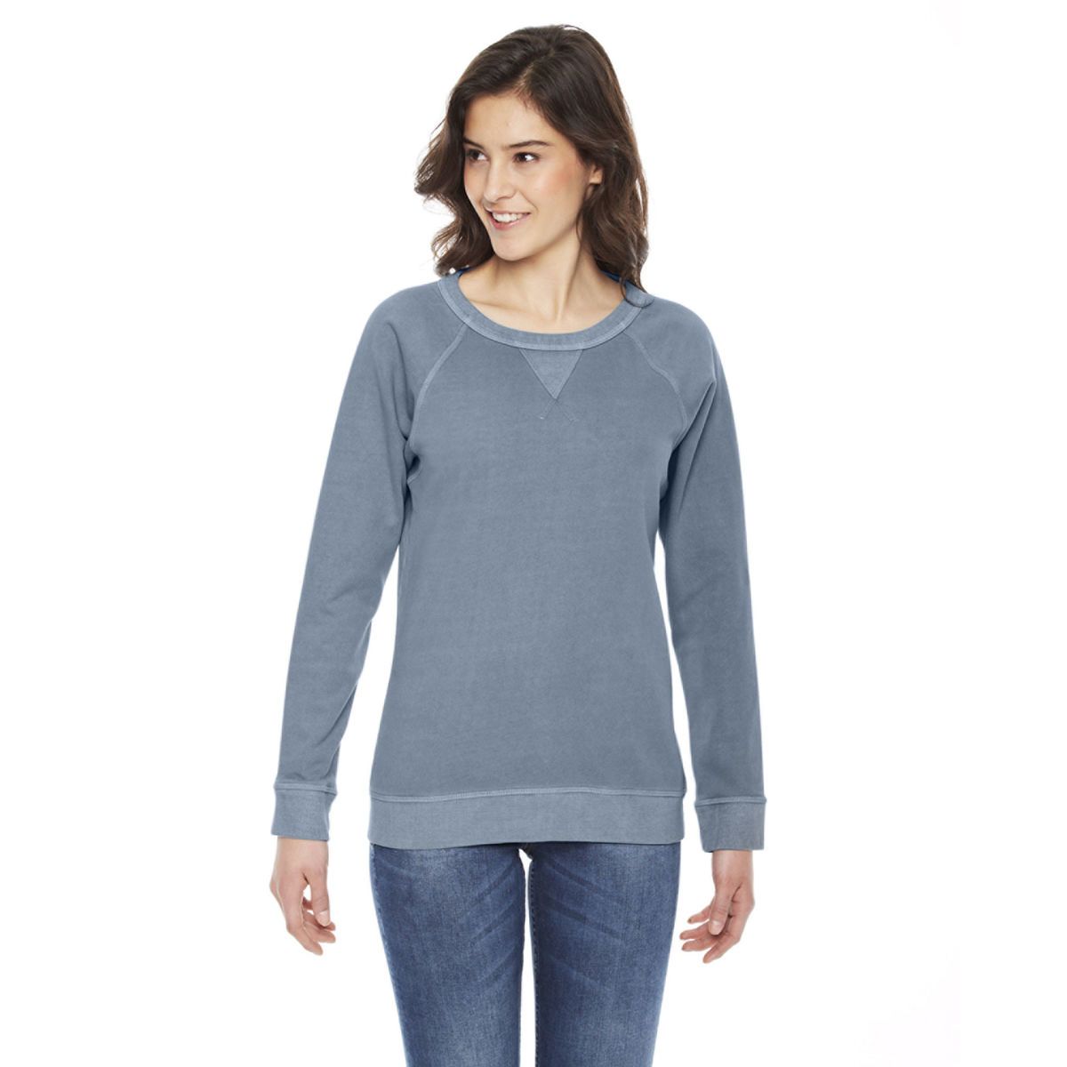 Ladies' french terry crew Corporate Specialties