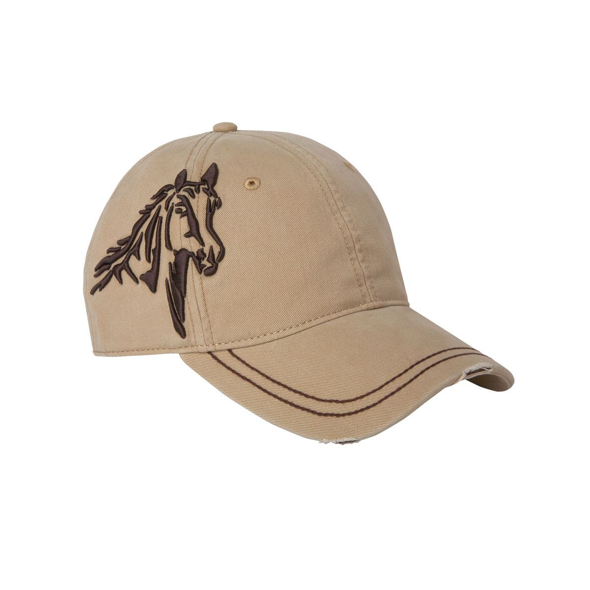 Promotional 3d horse soft structured midprofile hat Personalized With Your Custom Logo