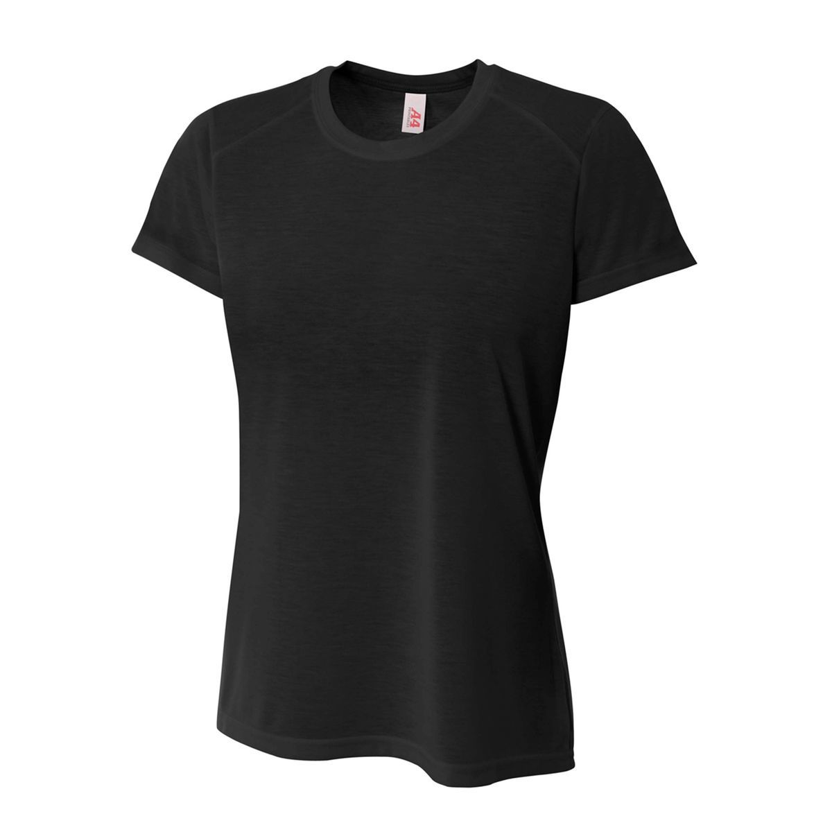 A4 Short Sleeve Spun Poly T-Shirt - Light Blue, Moisture-Wicking Athletic Tee For Sports & Casual Wear