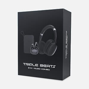 Triple Beats - Premium 3-in-1 Wireless Audio Gift Set