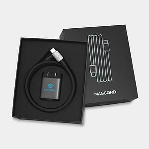 MagCord - Tangle-Free Magnetic 60W GaN Cable + Charging Block Gift Set