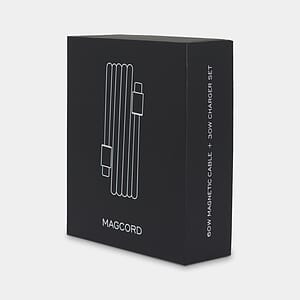 MagCord - Tangle-Free Magnetic 60W GaN Cable + Charging Block Gift Set