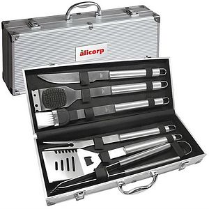 Deluxe 6 pc BBQ Tool Set
