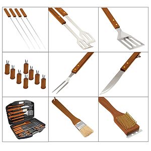 18 PC BBQ TOOL SET