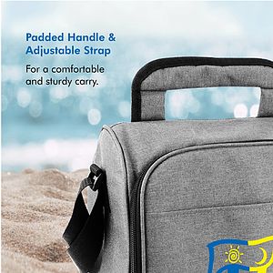 NEVIS - INSULATED 2-COMPARTMENT COOLER BAG