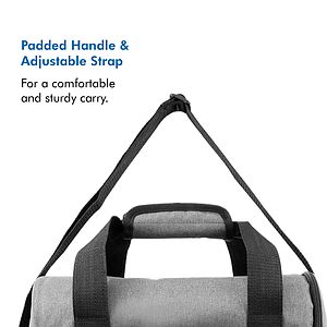 BELIZE - INSULATED 2-COMPARTMENT COOLER BAG