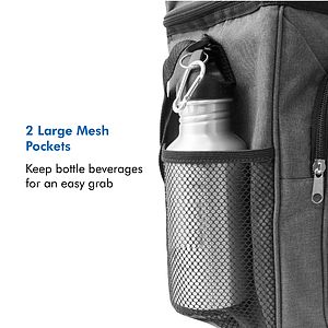 BELIZE - INSULATED 2-COMPARTMENT COOLER BAG