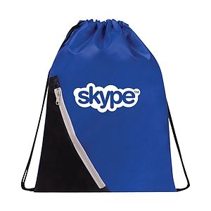 Donato Zipper Drawstring Backpack