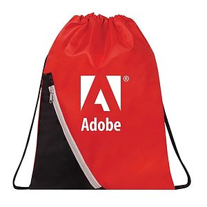 Donato Zipper Drawstring Backpack