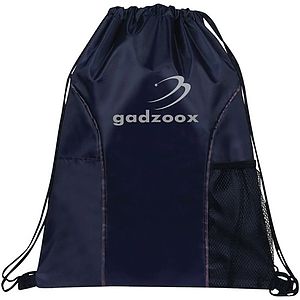 Vernon Dual Pocket Drawstring Bag