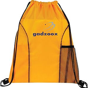 Vernon Dual Pocket Drawstring Bag