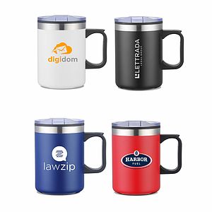 RICHMOND - 14 OZ CAMPING MUG WITH HANDLE