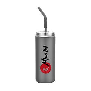 OWENS - 20 OZ STAINLESS STEEL TUMBLER WITH STRAW