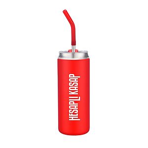 OWENS - 20 OZ STAINLESS STEEL TUMBLER WITH STRAW