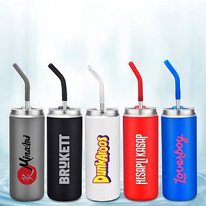 OWENS - 20 OZ STAINLESS STEEL TUMBLER WITH STRAW