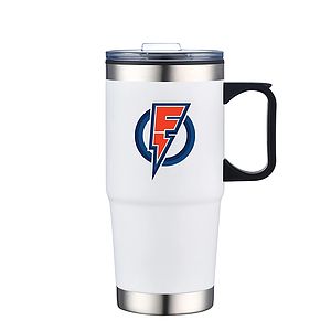HOLSTON - 24 OZ S/S TRAVEL MUG WITH STAINLESS STEEL BOTTOM