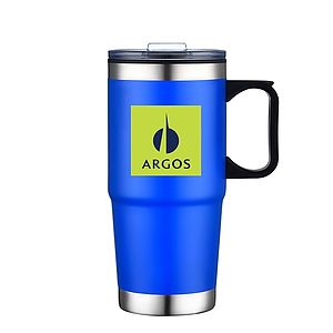 HOLSTON - 24 OZ S/S TRAVEL MUG WITH STAINLESS STEEL BOTTOM