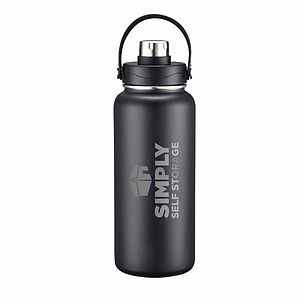 IRVING - 34 OZ VACUUM SEALED WATER BOTTLE WITH CARRIER