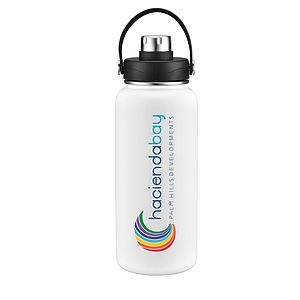 IRVING - 34 OZ VACUUM SEALED WATER BOTTLE WITH CARRIER