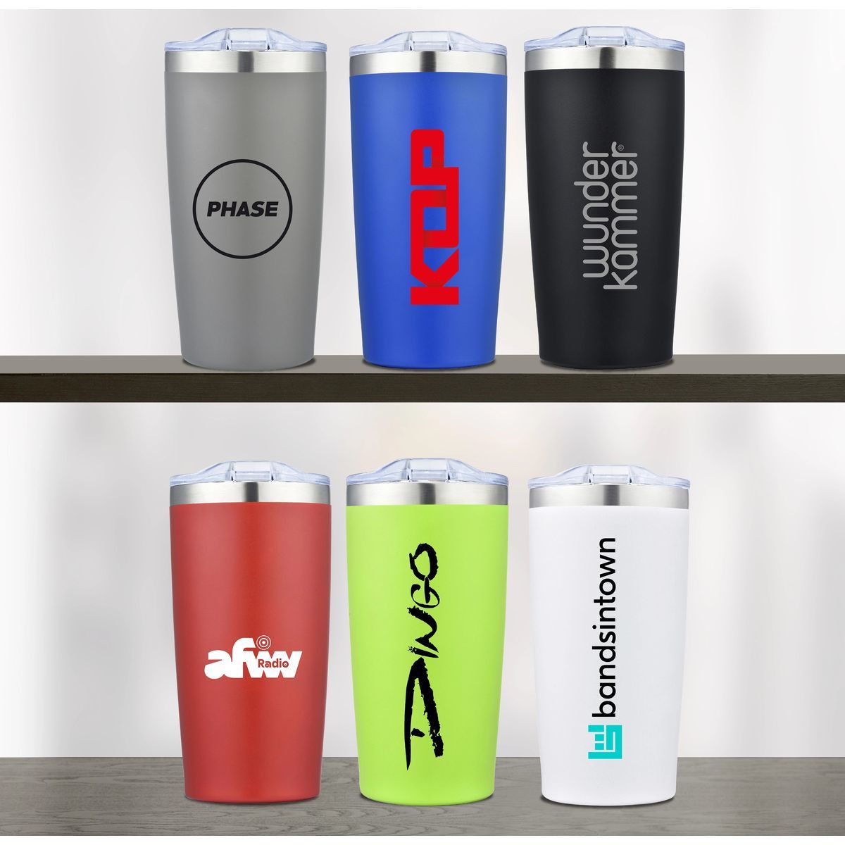 ARNO - 20 OZ DOUBLE WALL STAINLESS STEEL VACUUM TUMBLER
