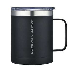 ALPHEUS - 14 OZ STAINLESS STEEL CAMPING MUG WITH HANDLE