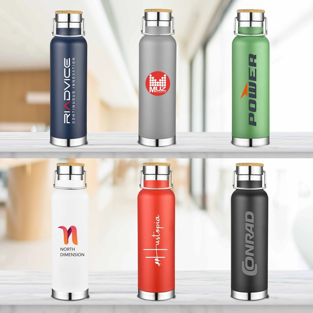 FRASER - 22 OZ STAINLESS STEEL VACUUM INSULATED WATER BOTTLE