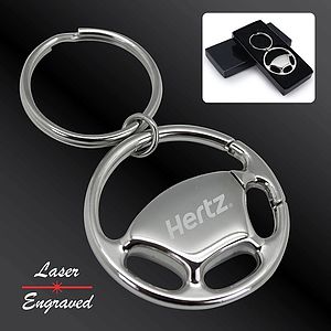 STEERING WHEEL KEY TAG
