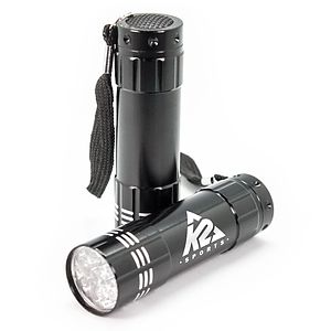 9 LED Flashlight with Strap