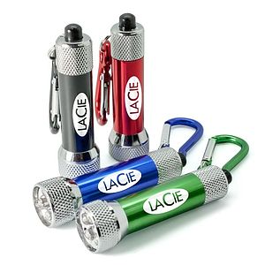 5 LED Flashlight with Carabiner