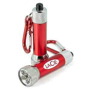 5 LED Flashlight with Carabiner