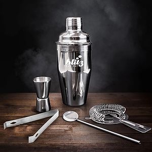 5-PIECE COCKTAIL SHAKER SET
