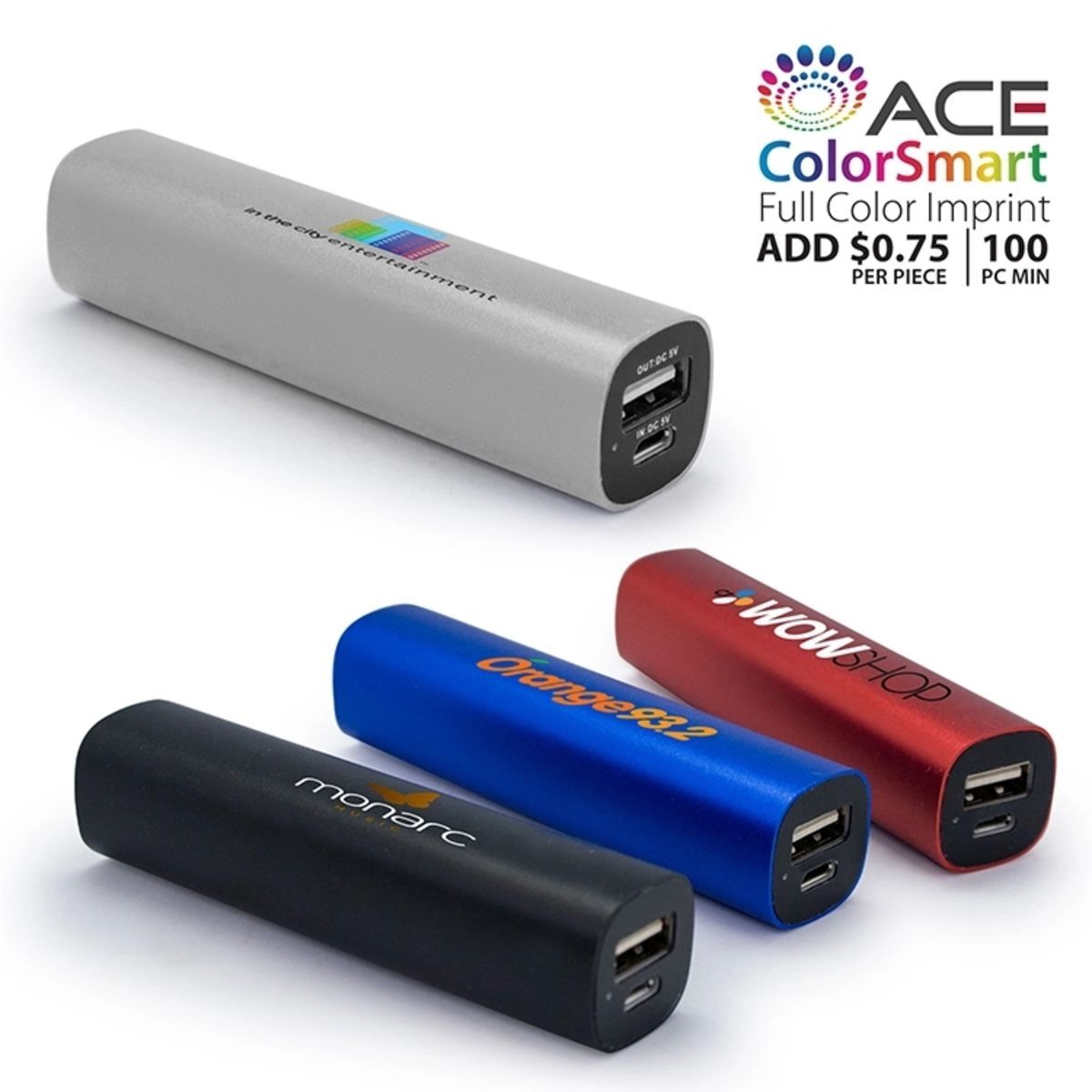 Berkeley - 2200 mAh PORTABLE USB POWER BANK