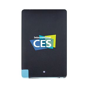 Emory - 2500 mAh SLIM PORTABLE POWER BANK WITH CABLE