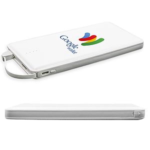 Davis - 10000 mAh Portable Power Bank With Cable