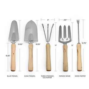 Botanic - 10 pc Garden Tool Tote