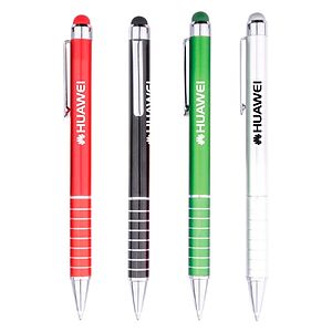 Lucca Aluminum Ballpoint Stylus Pen