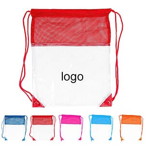PVC Drawstring Bag(14" W x 18" H)