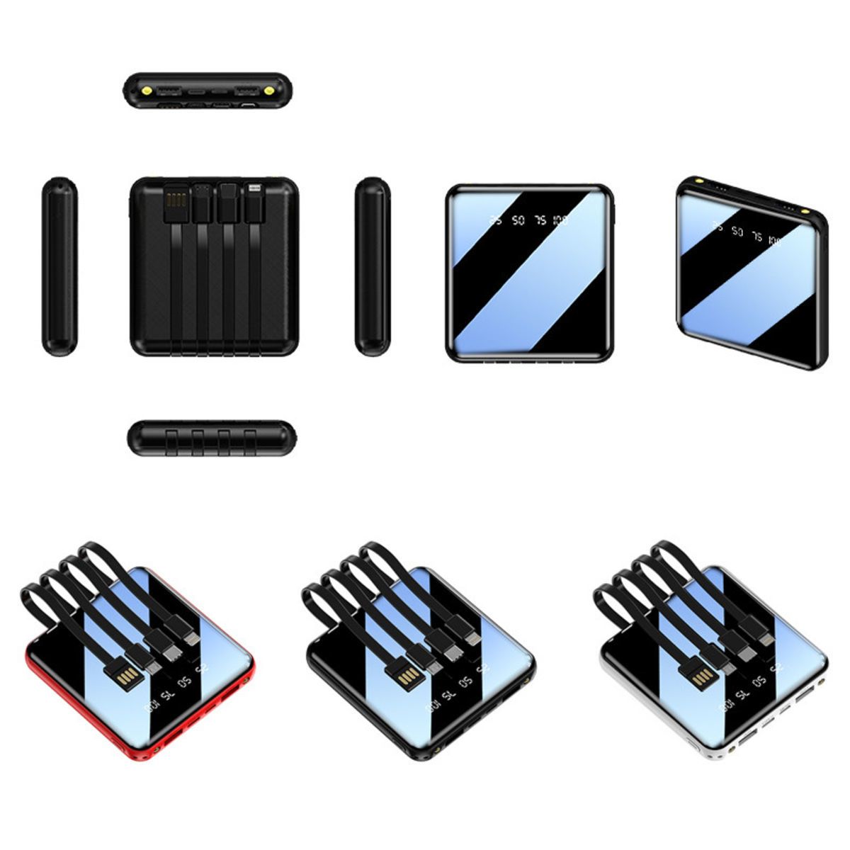 Mirror Surface Power Bank(10000MAH)