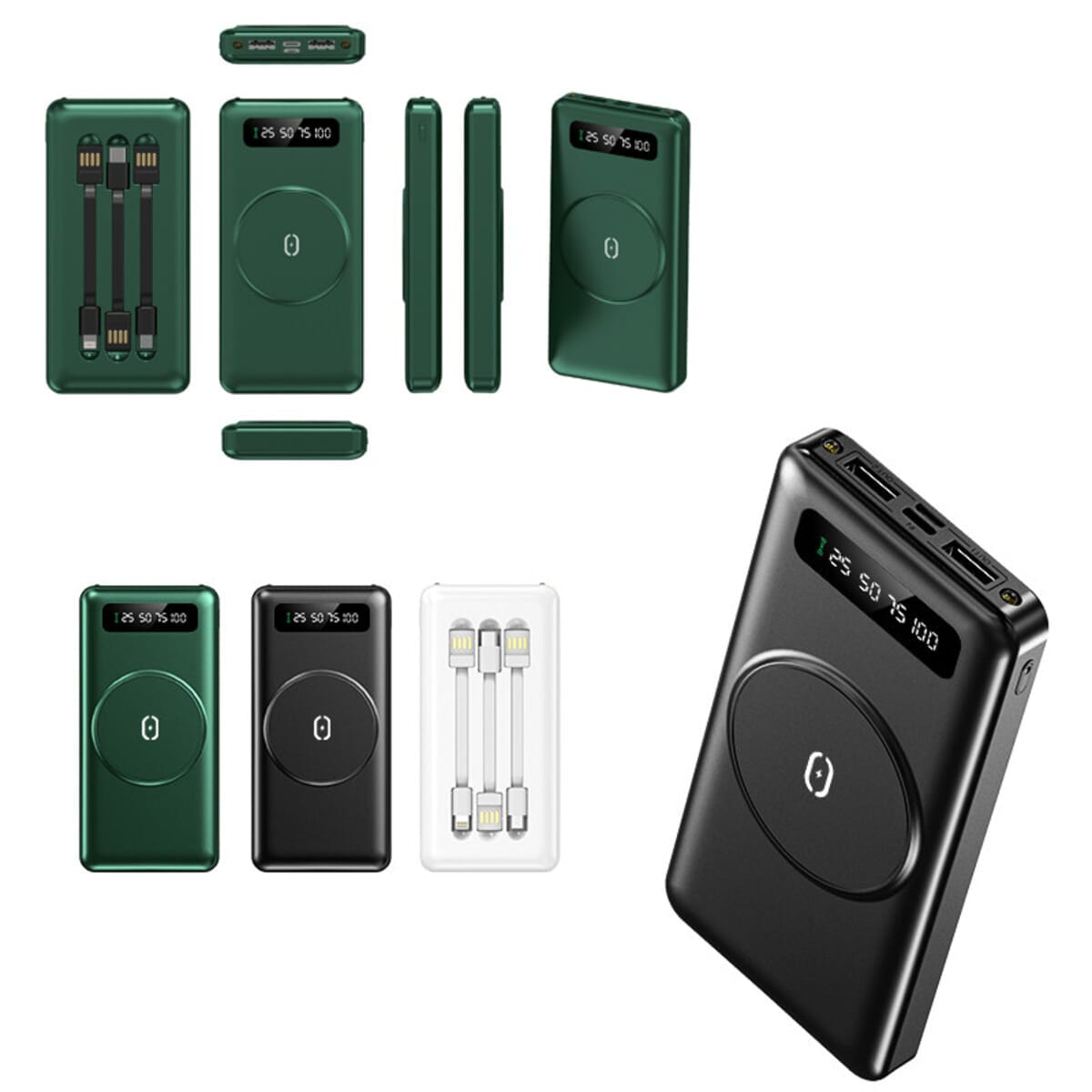 Wireless Portable Charger Power Bank (10000MAH)